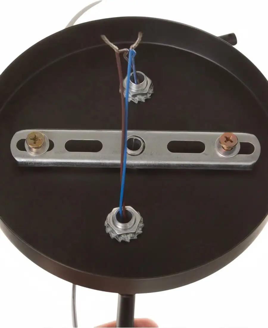 Люстра средней высоты BayerLux Лайма 10352886 (черный/хром) – фото товара