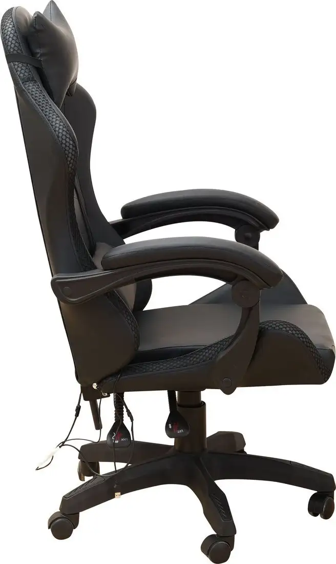 Игровое (геймерское) кресло Деловая обстановка Геймер BMG-2 LED (черный) – фото товара