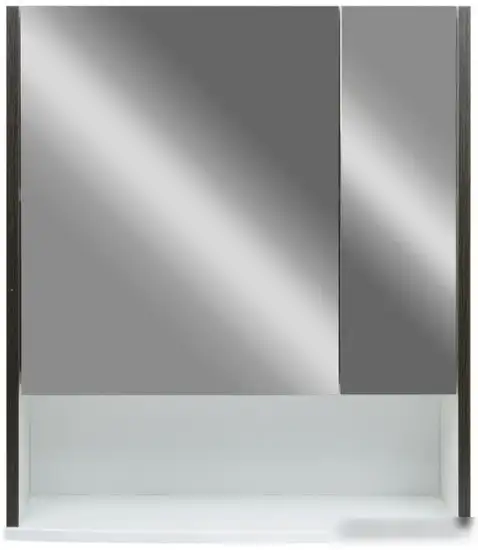 Doratiz Шкаф с зеркалом Doratiz Астра 60 2711.048 (белый/венге) – фото товара