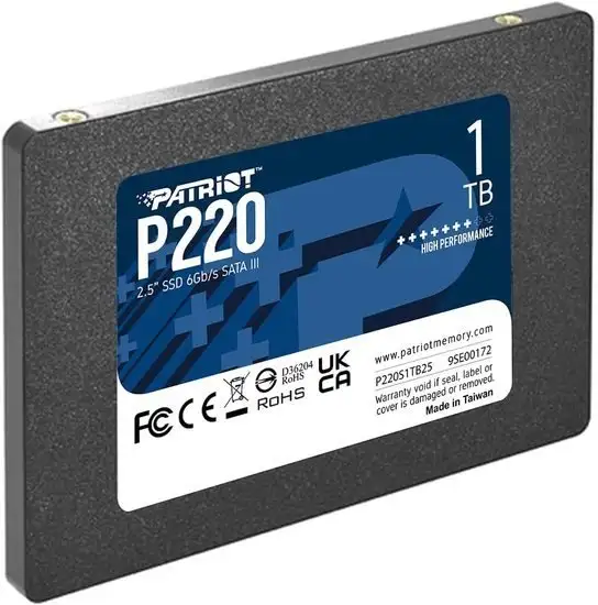 SSD Patriot P220 1TB P220S1TB25 – фото товара