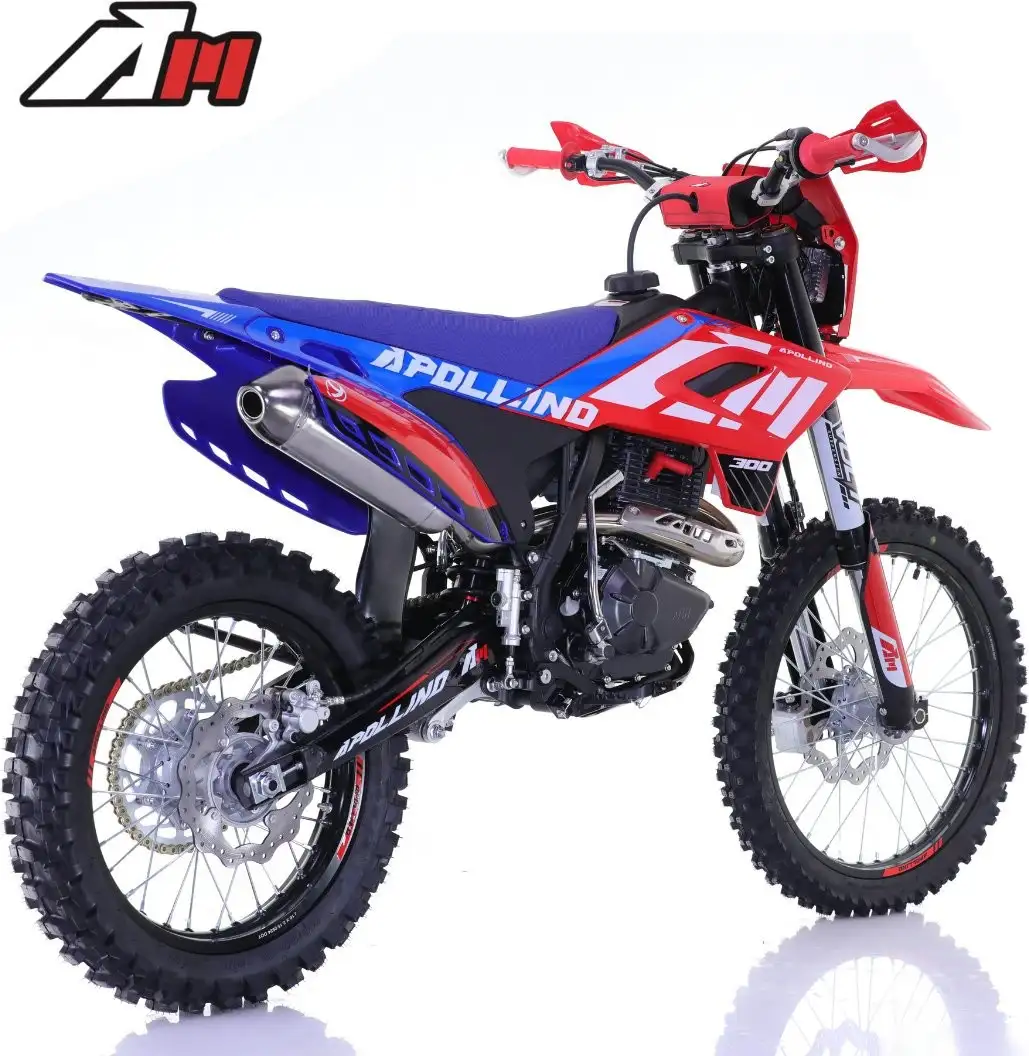 Мотоцикл Apollino Enduro AM 300 21/18 (красный/синий) – фото товара