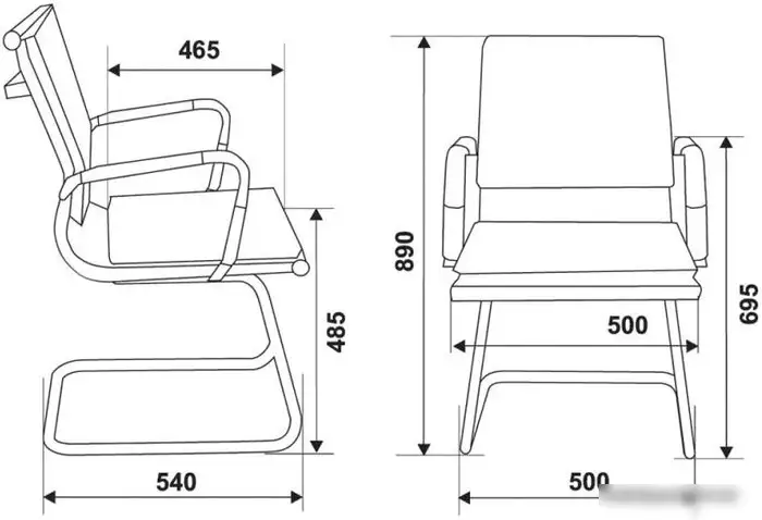 Кресло Бюрократ CH-993-Low-V (коричневый) – фото товара