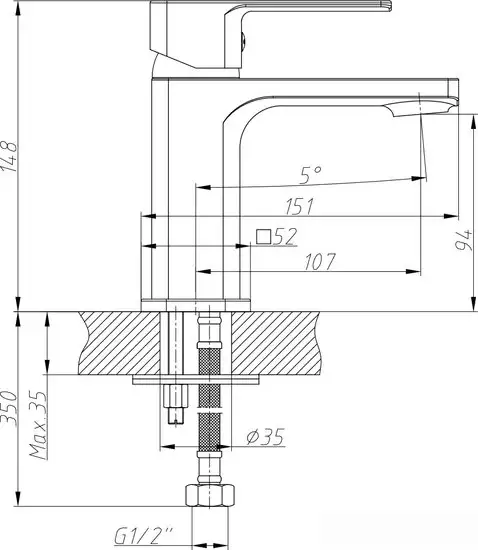 Смеситель Decoroom DR20011 - фото товара