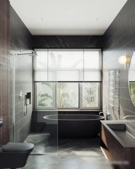 Душевая стенка MaybahGlass 195x109 MGD-677-5у (прозрачное стекло/хром матовый) - фото товара