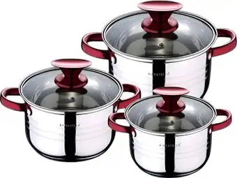 Набор кастрюль Kaisa Villa KV-6607 – изображение в каталоге