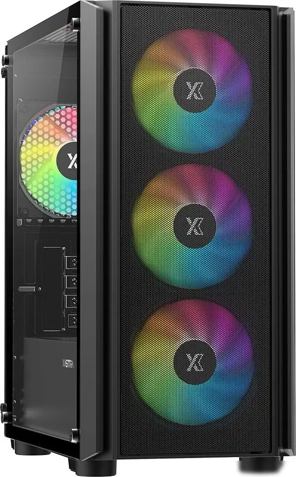 Корпус XASTRA A402M 4FRGB (черный) – фото товара