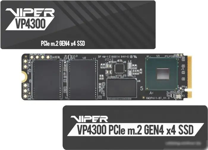 SSD Patriot Viper VP4300 2TB VP4300-2TBM28H – фото товара