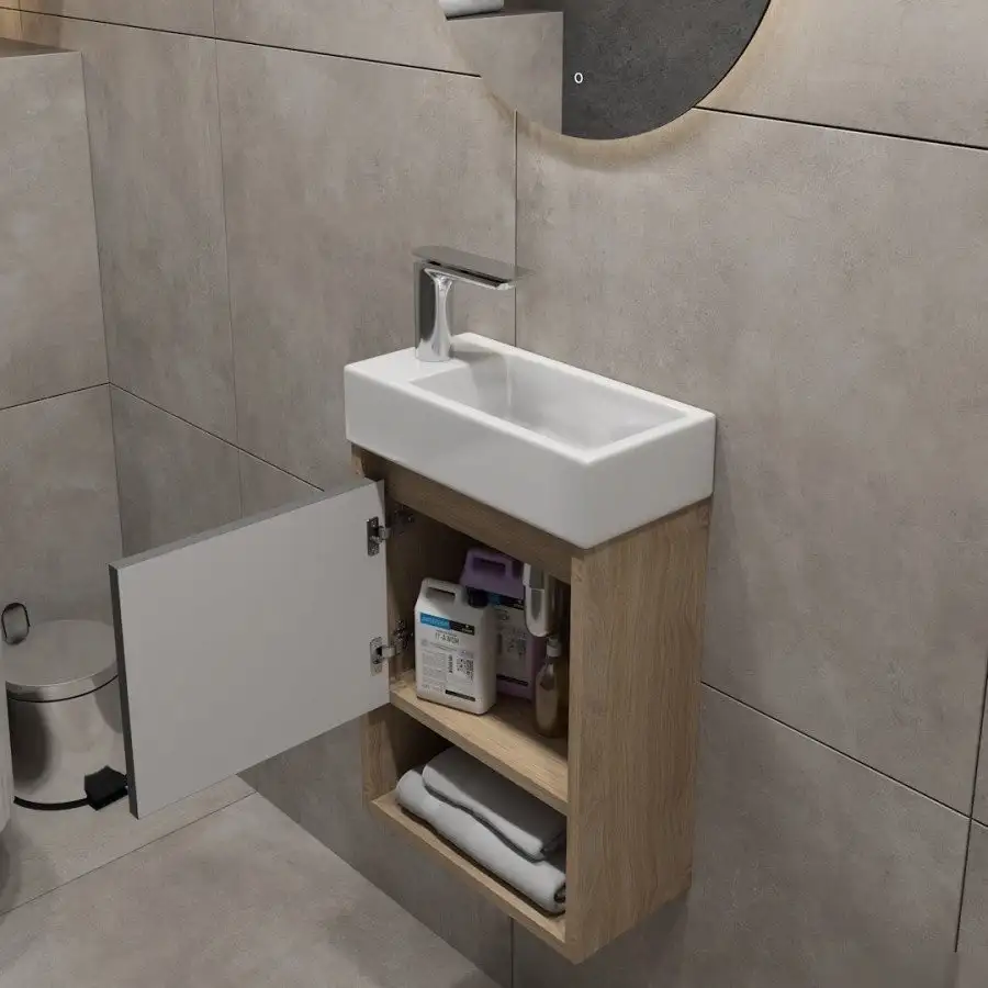 Teymi Тумба под умывальник Nura T60536 (графит) – фото товара