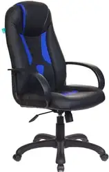 Кресло Бюрократ VIKING-8/BL+BLUE (черный/синий) – изображение в каталоге