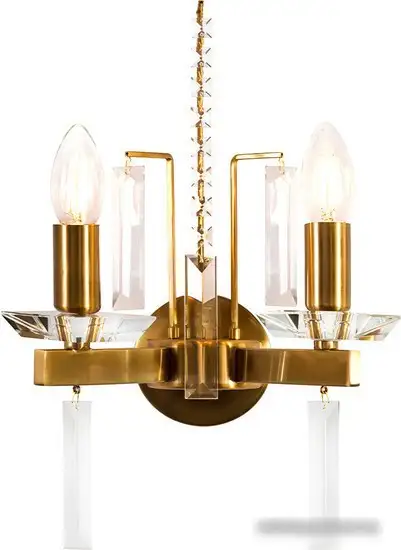 Бра Crystal Lux MARRON AP2 BRASS – фото товара