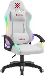 Игровое (геймерское) кресло Defender Factor X (белый) – изображение в каталоге