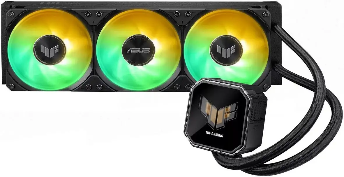 Система жидкостного охлаждения для процессора ASUS TUF Gaming LC III 360 ARGB LCD (черный) – фото товара