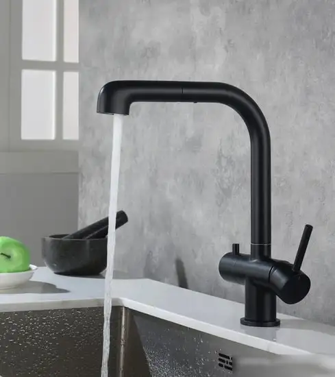 Смеситель Timo Saona 2346/03FL (черный) - фото товара