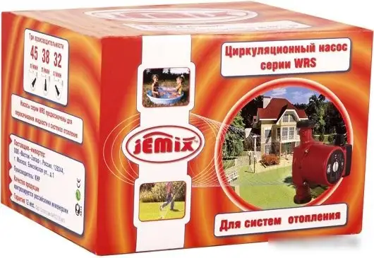 Циркуляционный насос Jemix WRS-32/4-180 - фото товара