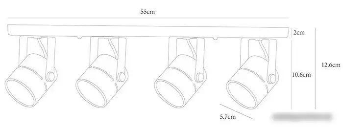 Спот Arte Lamp Mizar A1311PL-4WH – фото товара