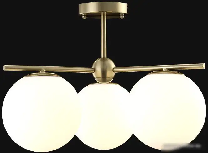 Люстра средней высоты Crystal Lux FELIZ SP-PL3 BRONZE/WHITE – фото товара