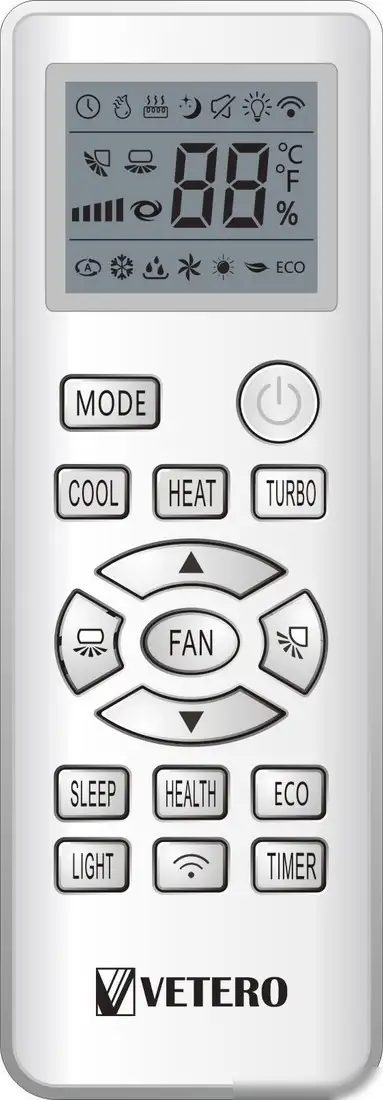 Кондиционер Vetero Sky Inverter V-S09SAC - фото товара