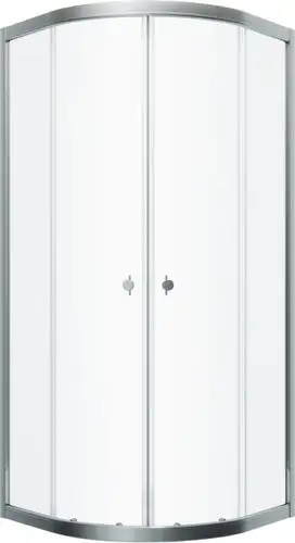 Душевой уголок Saniteco SNT-803 90х90 без поддона (хром/прозрачное стекло) - изображение в каталоге