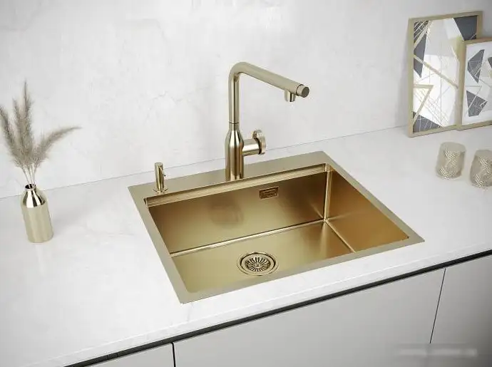 Кухонная мойка Paulmark PM705951-BG - фото товара