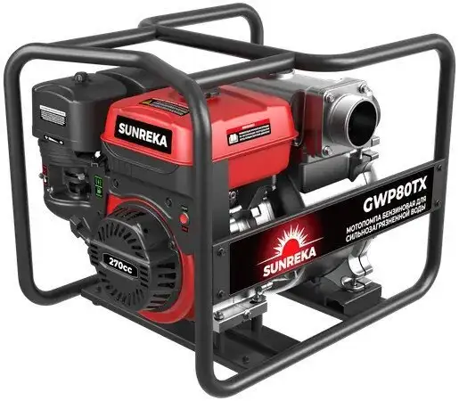Мотопомпа SUNREKA GWP80TX - фото товара