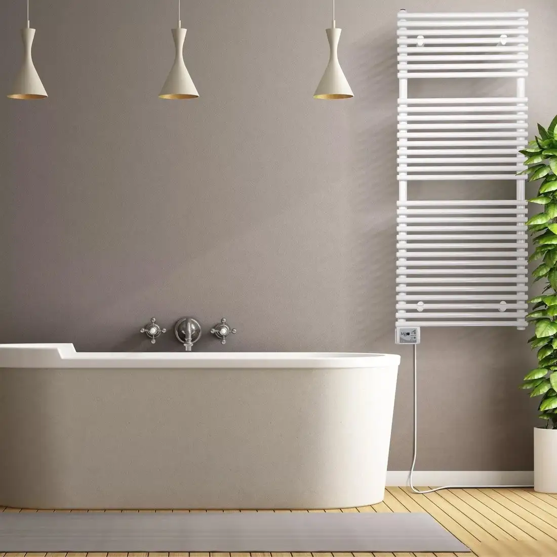 Полотенцесушитель iVigo EHR 5033 800Вт 92083305120102 (белый) - фото товара