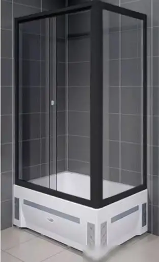 Душевой уголок Radomir Верчелли L 1-03-6-1-0-0130 (прозрачное стекло) - фото товара