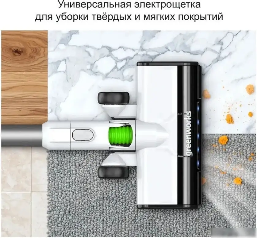 Пылесос Greenworks SV24360 4702107UB (с 1-им АКБ) - фото товара