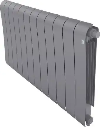 Биметаллический радиатор Royal Thermo Infinity 500 Silver Satin VR80 - 12 секций - изображение в каталоге