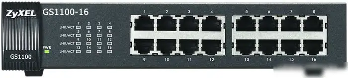 Коммутатор Zyxel GS1100-16 – фото товара