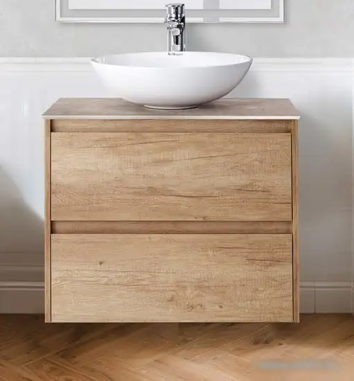 BelBagno Тумба под умывальник Kraft-600-2C-SO-RNN (rovere nebrasca) – фото товара