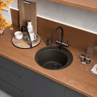 Кухонная мойка Reflexion Arena RF0148BL - изображение в каталоге