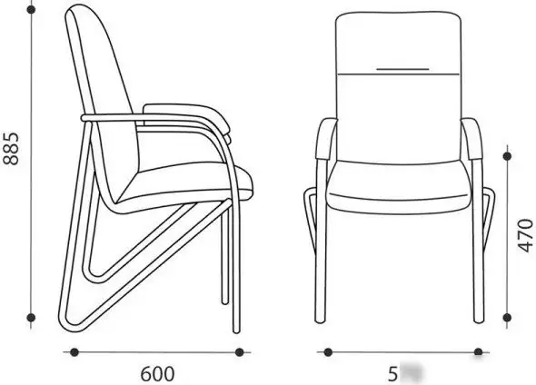 Офисный стул Helmi Самба HL-F03 344614 (металл алюминий/экокожа/бежевый/бук BOX2) – фото товара