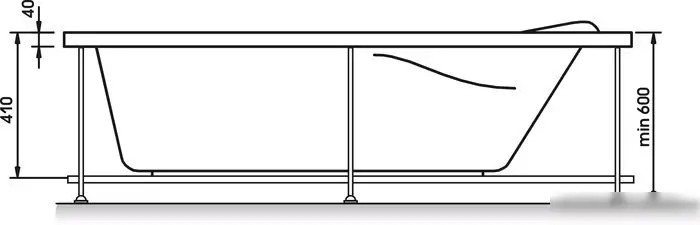 Ванна Relisan Neonika (170x70) - фото товара