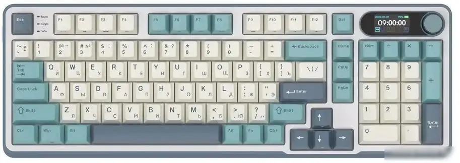 Клавиатура Royal Kludge RK-S98 RGB Light Cloud (RK Brown) – фото товара