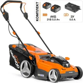 Газонокосилка Daewoo Power DLM 4142Li Set (с 2-мя АКБ) – изображение в каталоге