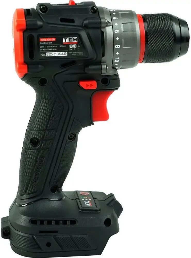 Дрель-шуруповерт TEH TDBL420-2B (с 2-мя АКБ, кейс) – фото товара