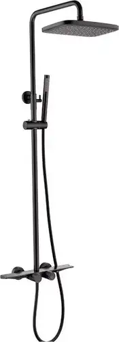 Душевая система Grocenberg GB7038 (черный матовый) - изображение в каталоге