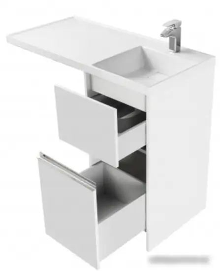 Мебель для ванных комнат Акватон Тумба с умывальником Лондри 40 1A2360K0LH010 – фото товара