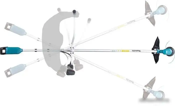 Триммер Makita DUR190URT3 (с 2-мя АКБ) – фото товара