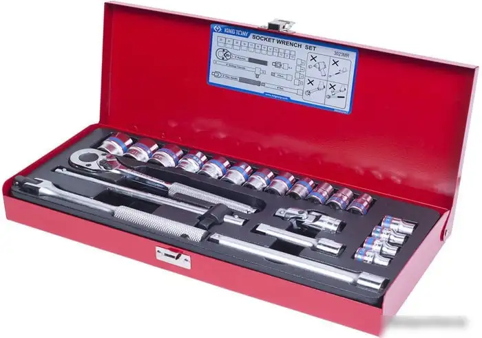 Универсальный набор инструментов King Tony 3023MR (22 предмета) – фото товара