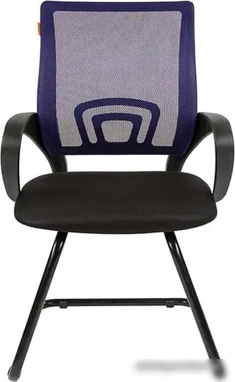 Кресло CHAIRMAN 696 V (черный/синий) – фото товара