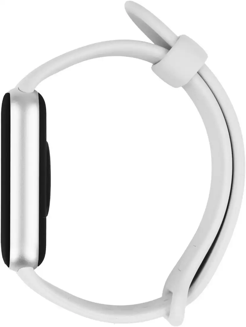Фитнес-браслет Xiaomi Smart Band 10 Pro M2552B1 (серебристый, со светло-серым силиконовым ремешком, международная версия) – фото товара