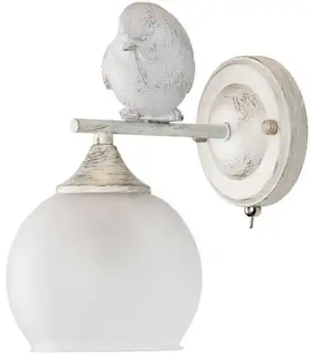 Бра Arte Lamp Gemelli A2150AP-1WG – изображение в каталоге