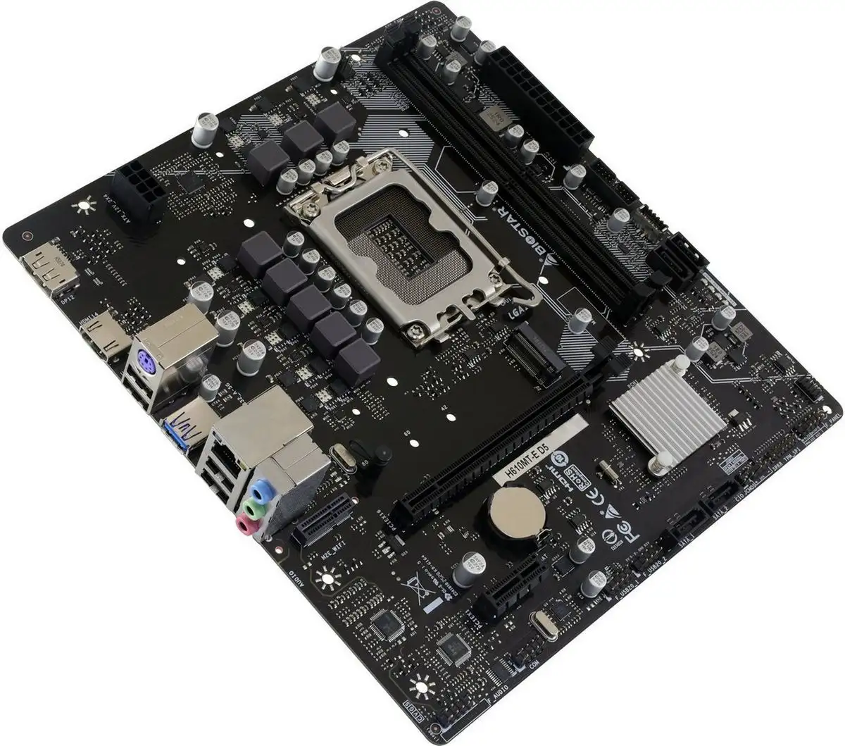Материнская плата BIOSTAR H610MT-E D5 – фото товара