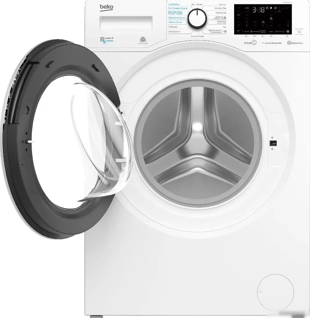 Стирально-сушильная машина BEKO WDW85636B3 - фото товара