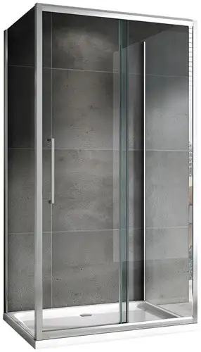 Душевой уголок Abber Schwarzer Diamant AG30140H-S80-S80 - предпросмотр изображения Душевой уголок Abber Schwarzer Diamant AG30140H-S80-S80 - изображение в каталоге