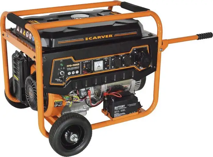Бензиновый генератор Carver PPG-9000E – фото товара