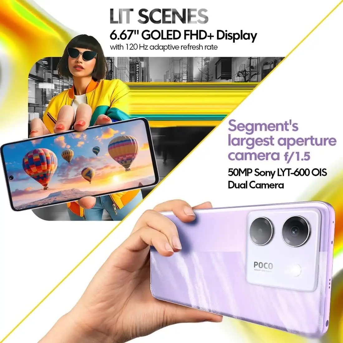 Телефон POCO M7 Pro 5G 8GB/256GB международная версия (серебристый) – фото товара