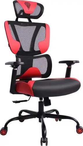 Игровое (геймерское) кресло Brabix GM-520 532950 (черный/красный) – изображение в каталоге