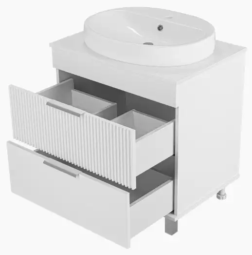 Brevita Тумба под умывальник Enfida 70 ENF-06070-0142Я (белый матовый) – фото товара